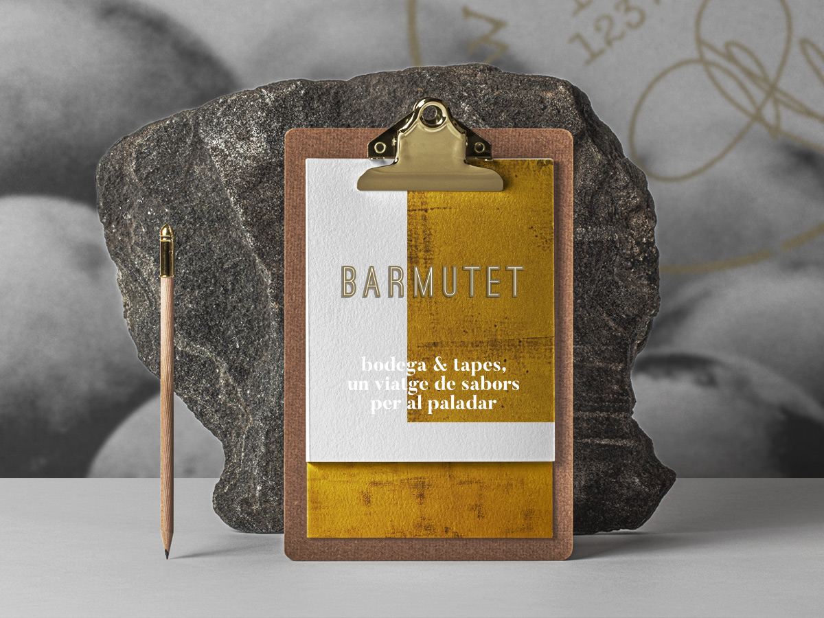 diseño carta vermuteria Barmutet Vic